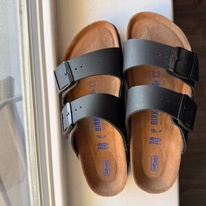 Black Birkenstocks